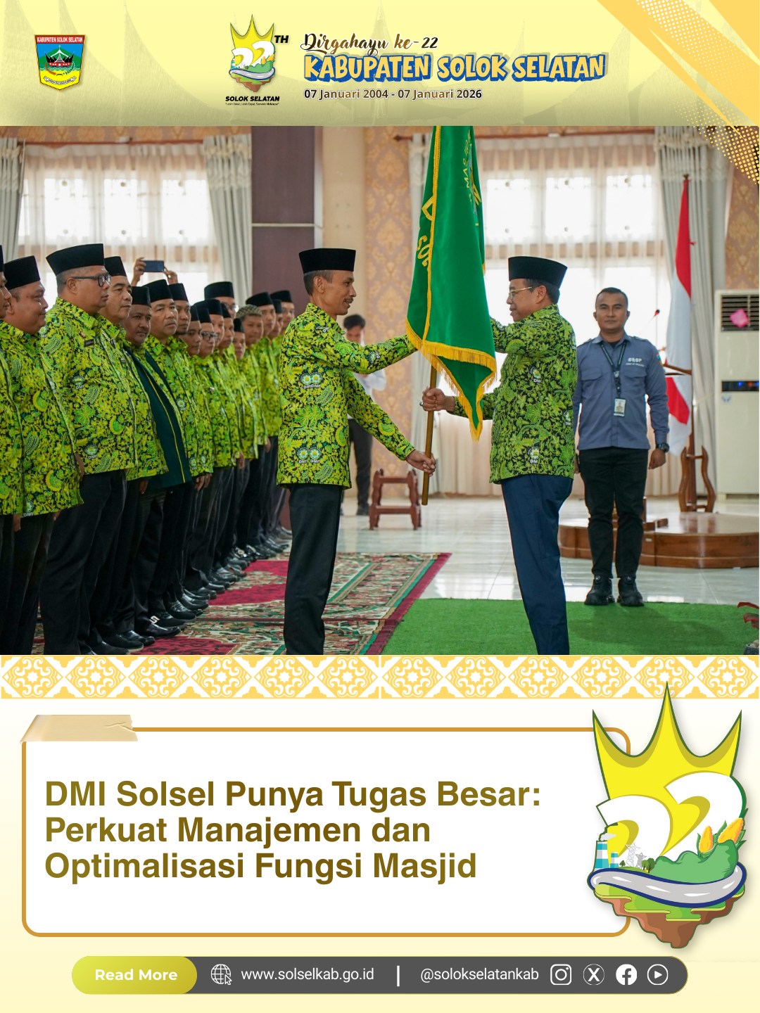 DMI Solsel Punya Tugas Besar: Perkuat Manajemen dan Optimalisasi Fungsi Masjid
